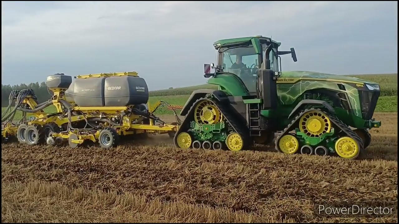 Siew rzepaku 2025 john deere  8rx I Bednar matador 4500 
