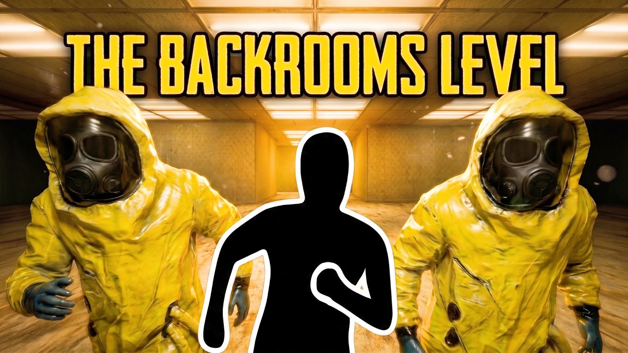 4K Иммерсивная интерактивная разминка丨Побег из Backrooms丨Беги, чтобы выжить на каждом уровне丨Новы...