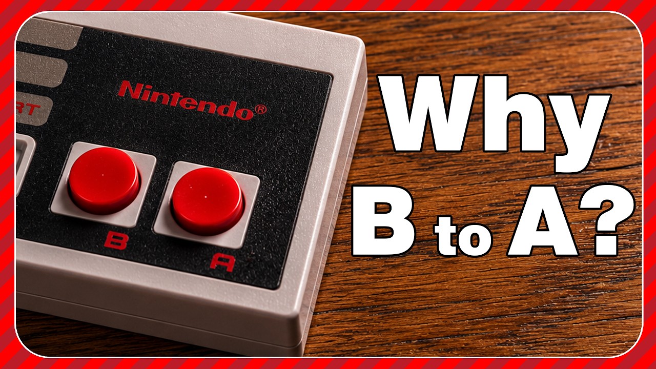 «Почему контроллеры Nintendo читаются от Б до А?» или «История Super Mario Bros. и B-Dash»