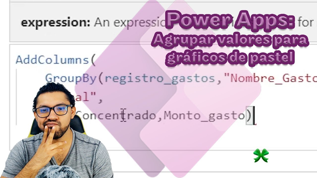 PowerApps: Agrupar columnas de tabla para gráficos.
