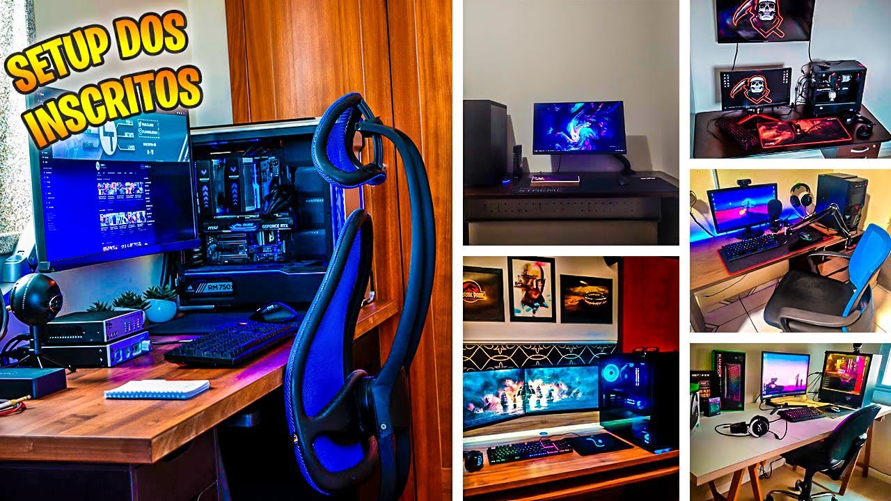 PERIFÉRICOS DE ENTUSIASTA, DO RANK B PRO RANK S e MAIS - Setup dos inscritos