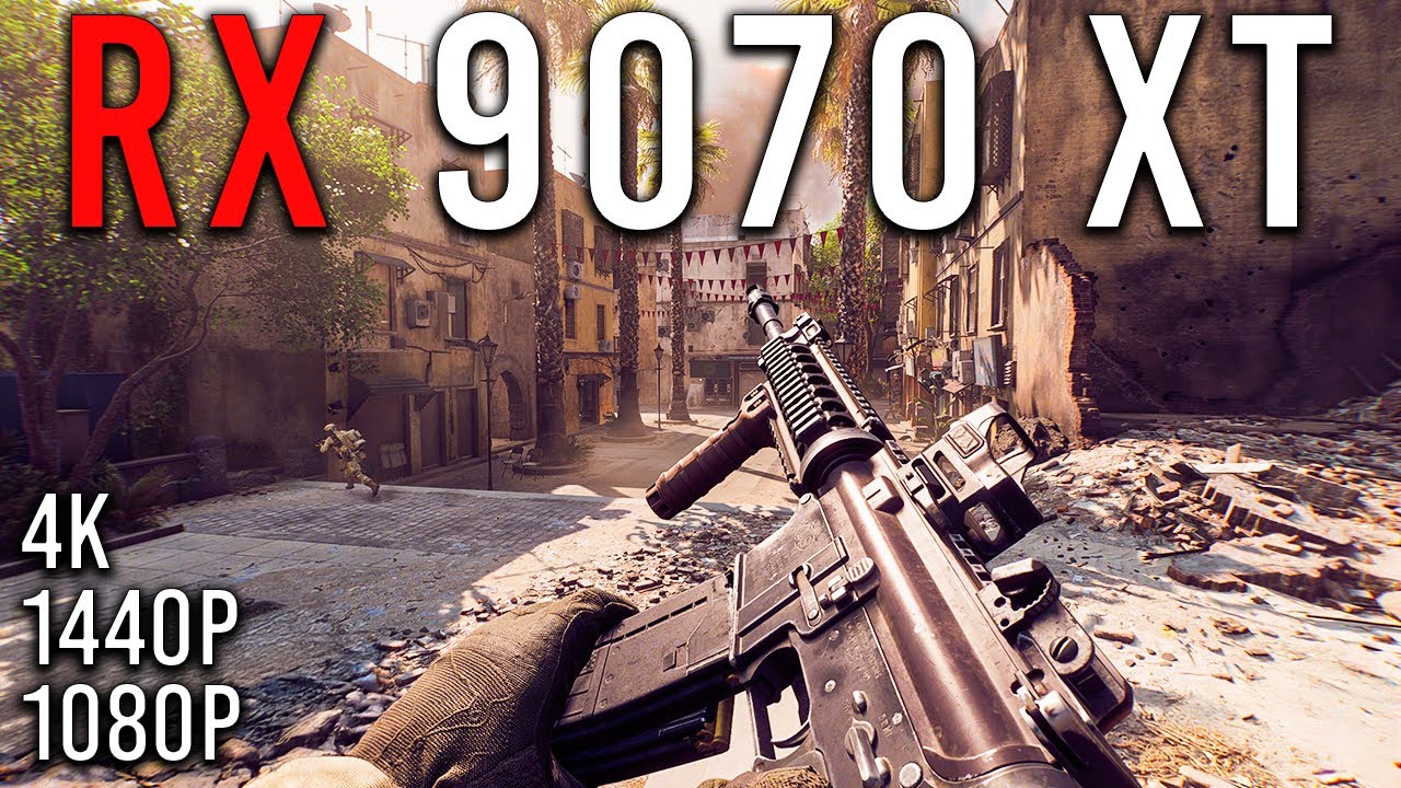 Battlefield 6 on the RX 9070 XT! (4K, 1440p, 1080p)
