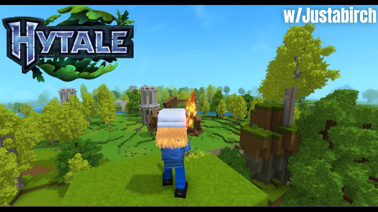 Fresh Start! I Hytale first try I w/JustaBirch