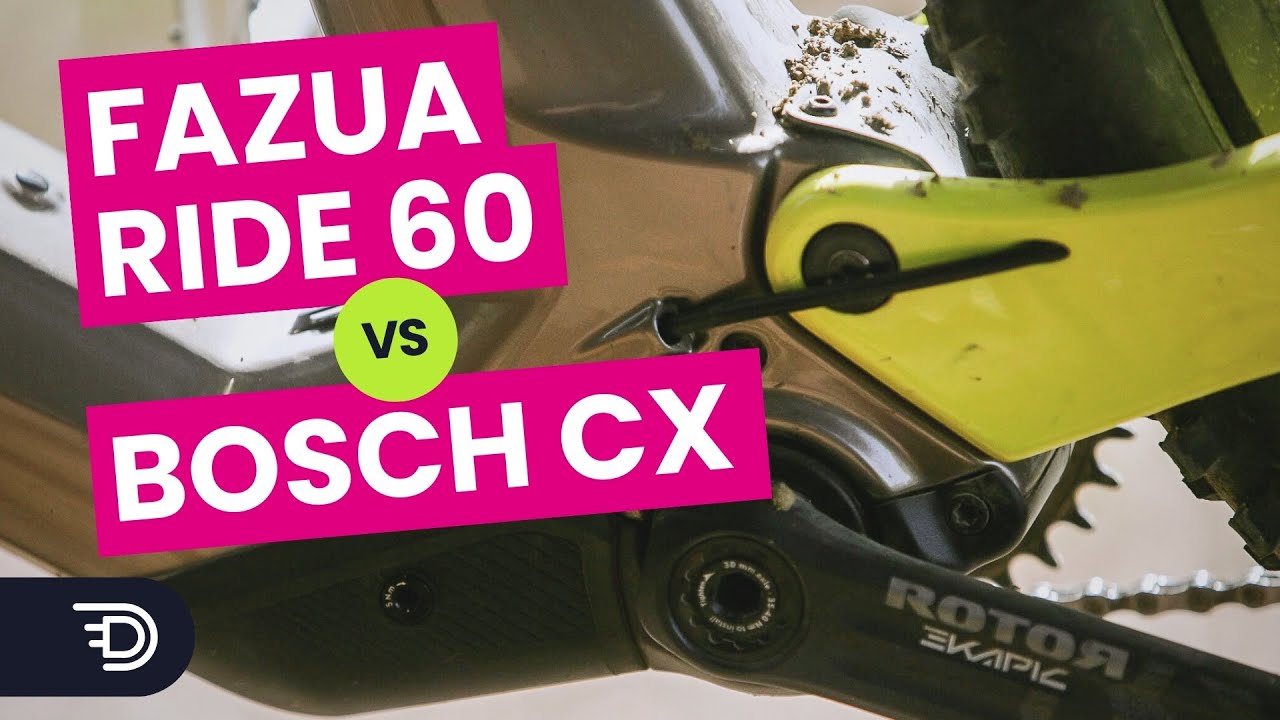 Fazua Ride 60 vs. Bosch Performance CX | Which Electric Bike System Is The Best?