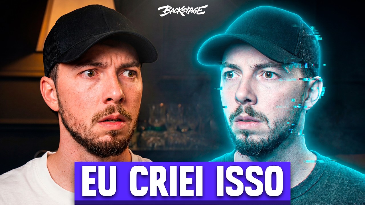 Fiz um podcast com meu CLONE IA