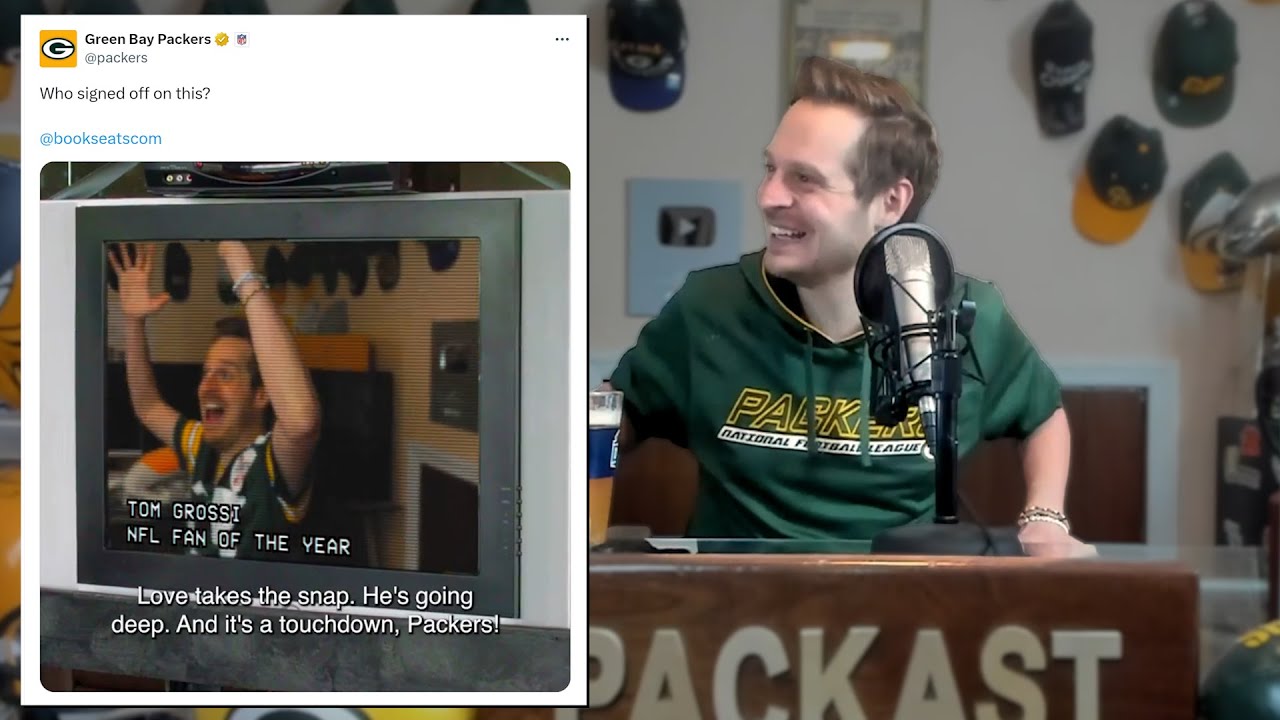I Was in the Packers Schedule Release Video