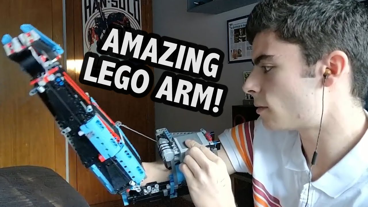 Incredible LEGO Prosthetic Arm (Hand Solo)