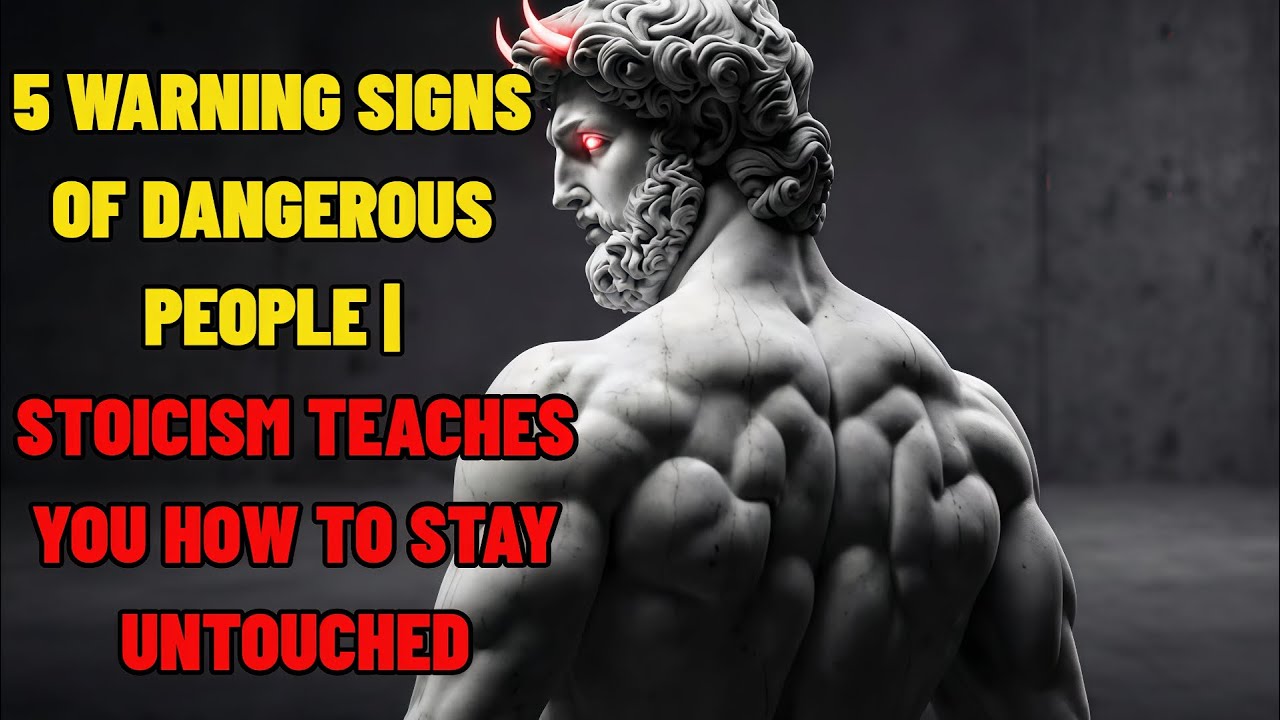 5 Signs You’re Dealing With a Truly Evil Person | Stoic Wisdom for Self-Protection