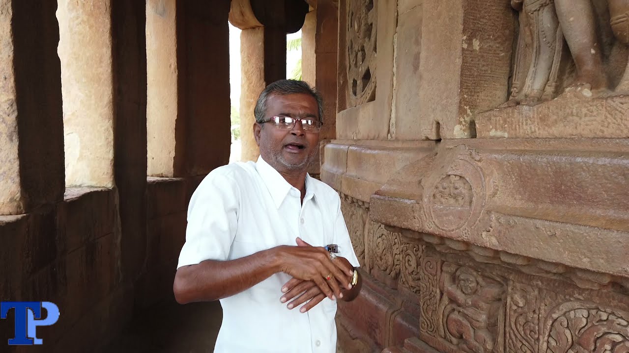 Aihole by local guide, Karnataka, India 