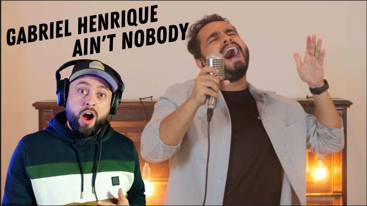 Gabriel Henrique - Ain't Nobody (Chaka Khan Cover) | Vocalist From The UK Reacts