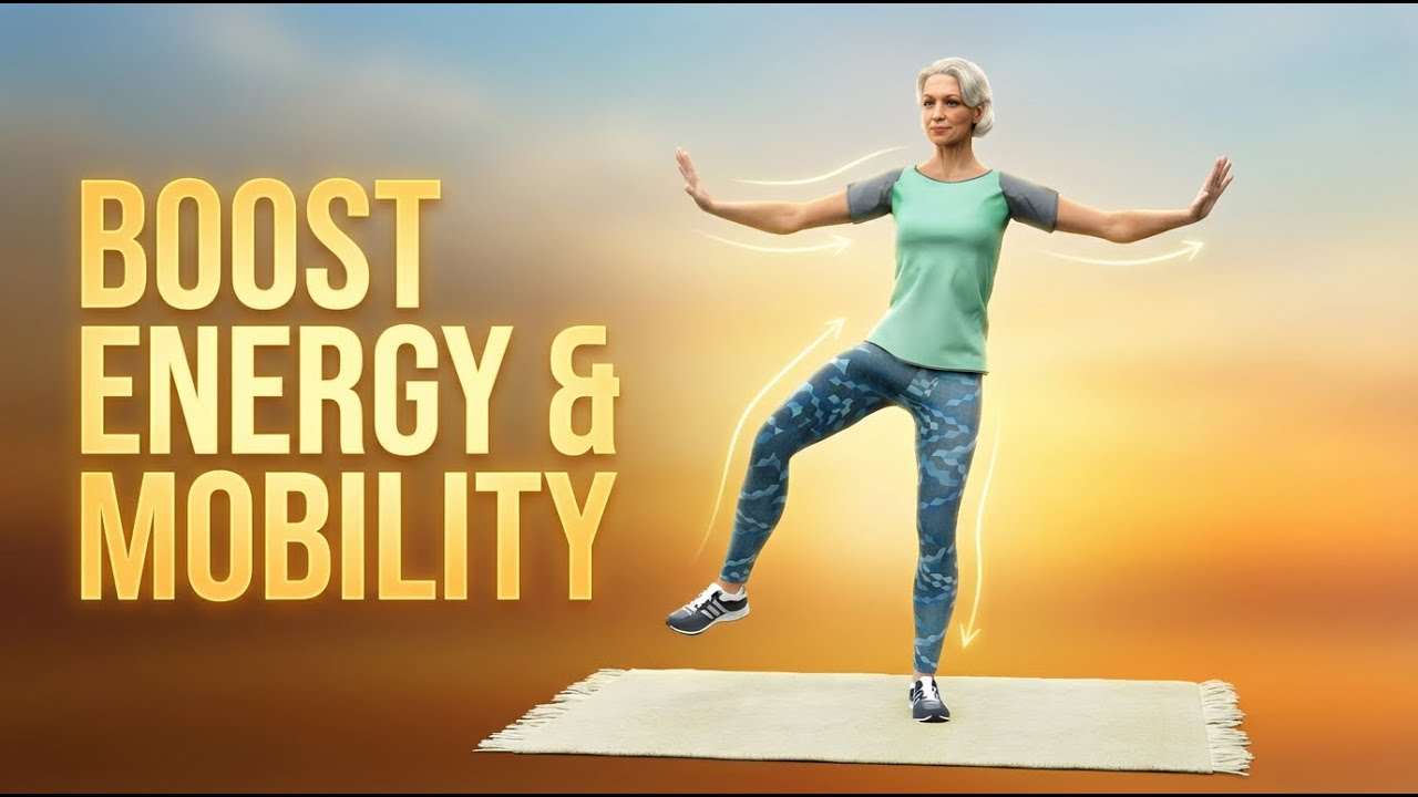 20-Min Senior Workout: Boost Energy & Mobility Today!