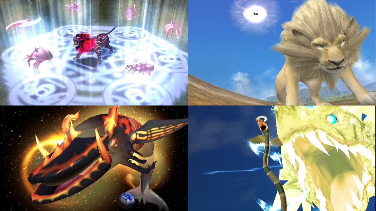 Animal Kaiser - All Boss Animals Best Attacks 百獣大戦アニマルカイザー 全ボスアニマル必殺技集