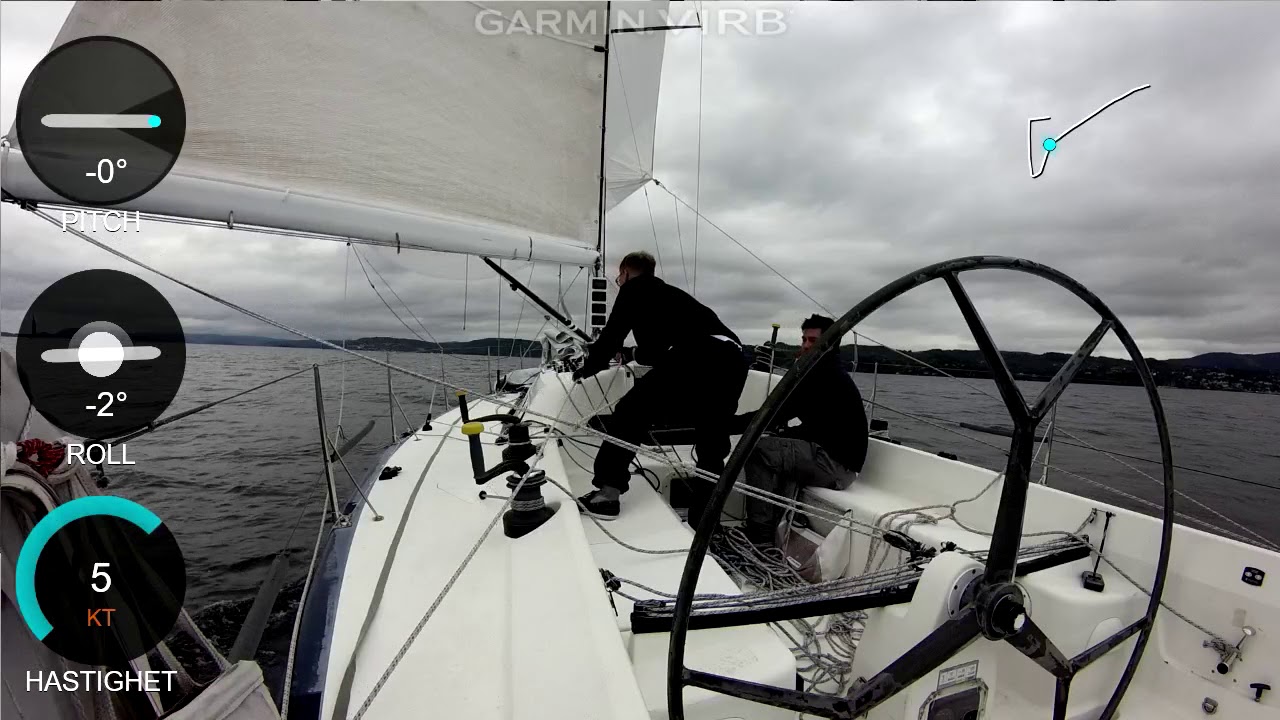 Nesodden Høstcup Dag 2 spinnaker sailing shorthanded