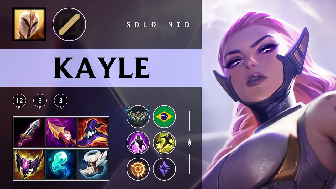 Kayle Mid vs Irelia - BR Challenger Patch 25.24