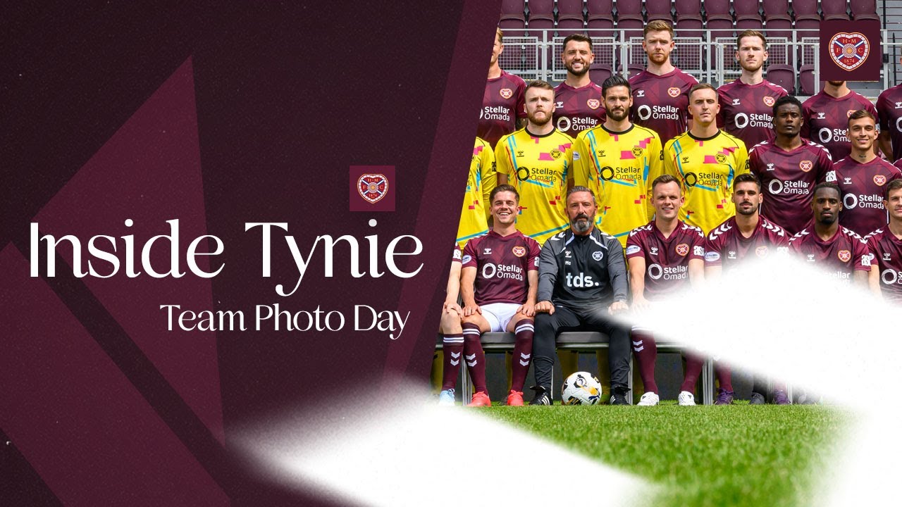 Heart of Midlothian Team Photo | 2025/26 📸 | Behind The Scenes