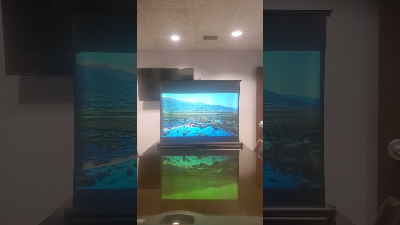 The true beauty of our ILEG ULTIMATE APEX GAMER COMPLETE projector screen paints