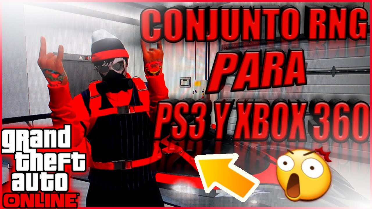 CONJUNTOS RNG DE GTA 5 ONLINE PS3 Y XBOX 360