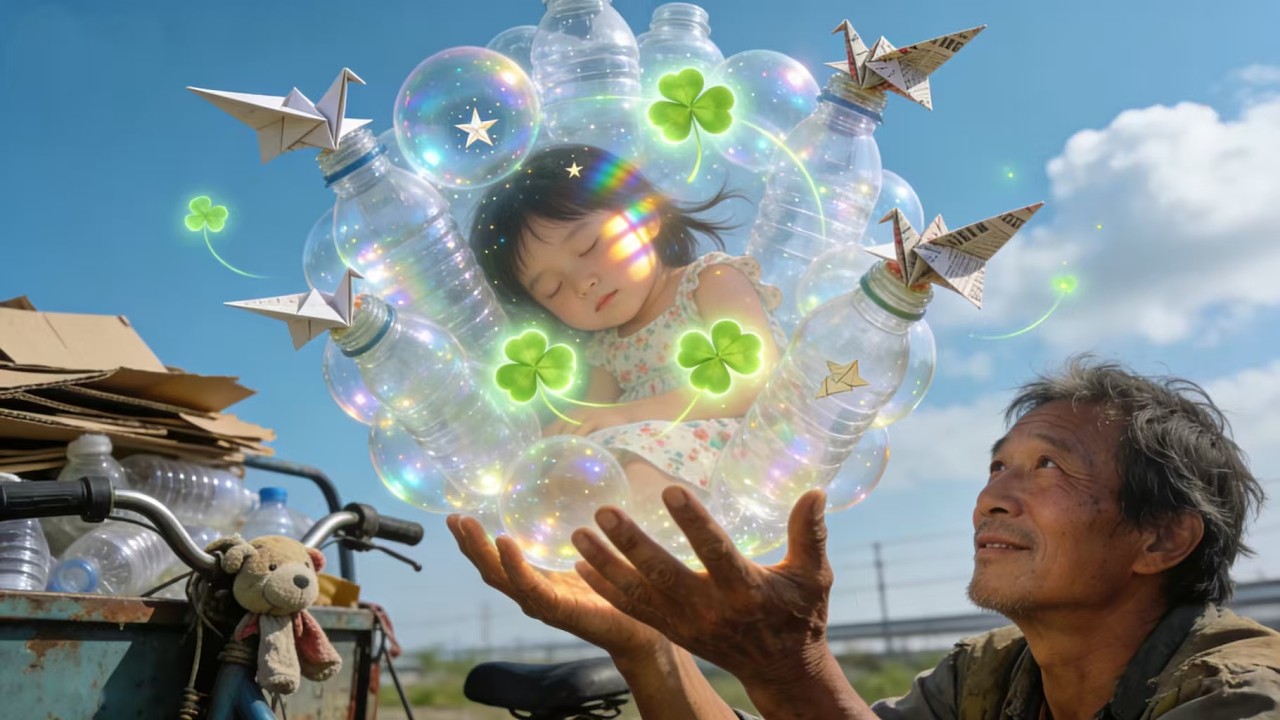 A kind beggar adopted a super baby&mdash;and thus gained good luck and wealth.#drama #movie #chinesedrama