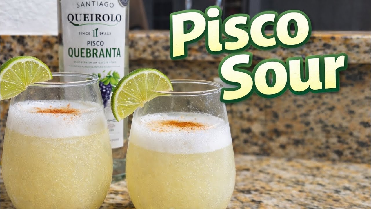 COMO PREPARAR UN PISCO SOUR PERFECTO EN COCTELERA 😎 