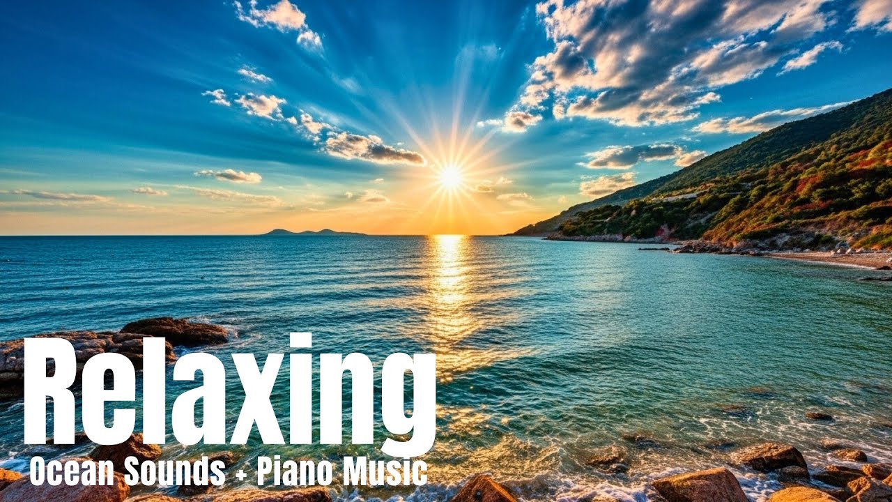 Sleep Fast with Ocean Sounds & Soft Relaxing Music
