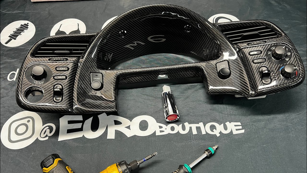 Honda S2000 Carbon Fiber Gauge Cluster DIY
