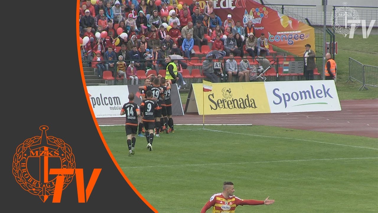 Nice 1 Liga: Chojniczanka Chojnice - Chrobry Głogów 2:2 (skrót)
