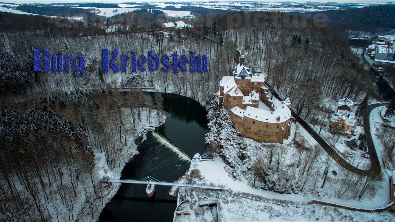 Burg Kriebstein im Winter