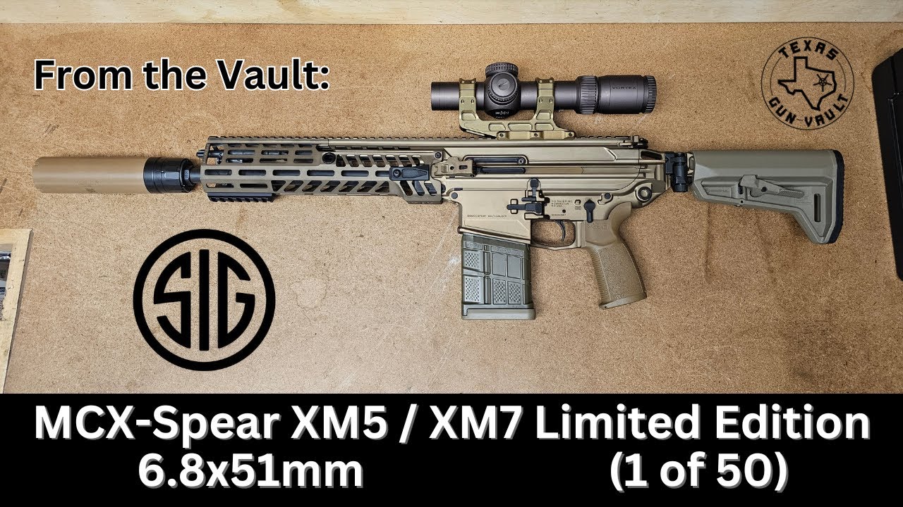 Из архива: Sig Sauer MCX-Spear XM5 / XM7 Limited Edition (1 из 50)