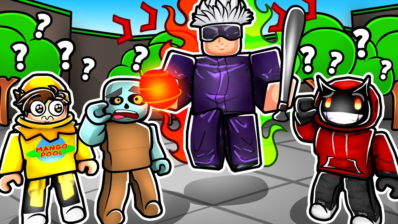 GOJO Decides OUR MOVESETS For 24 HOURS In ROBLOX The Strongest Battlegrounds...