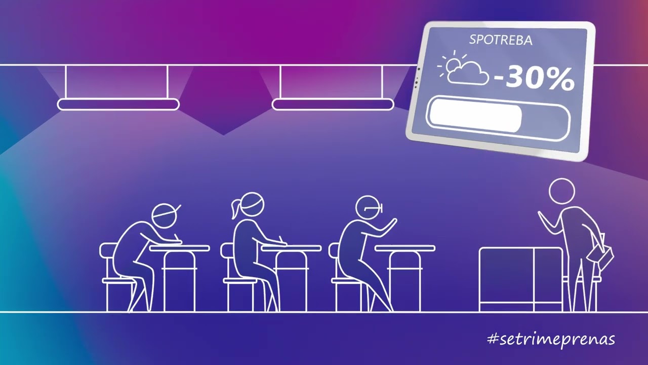 LED svietidlá ušetria až 30 % elektriny, TV spot č. 6