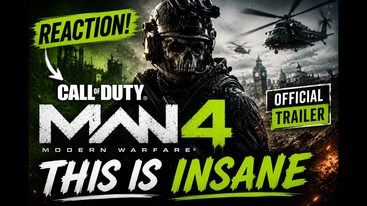 MW4 TRAILER REACTION&hellip; THIS IS INSANE