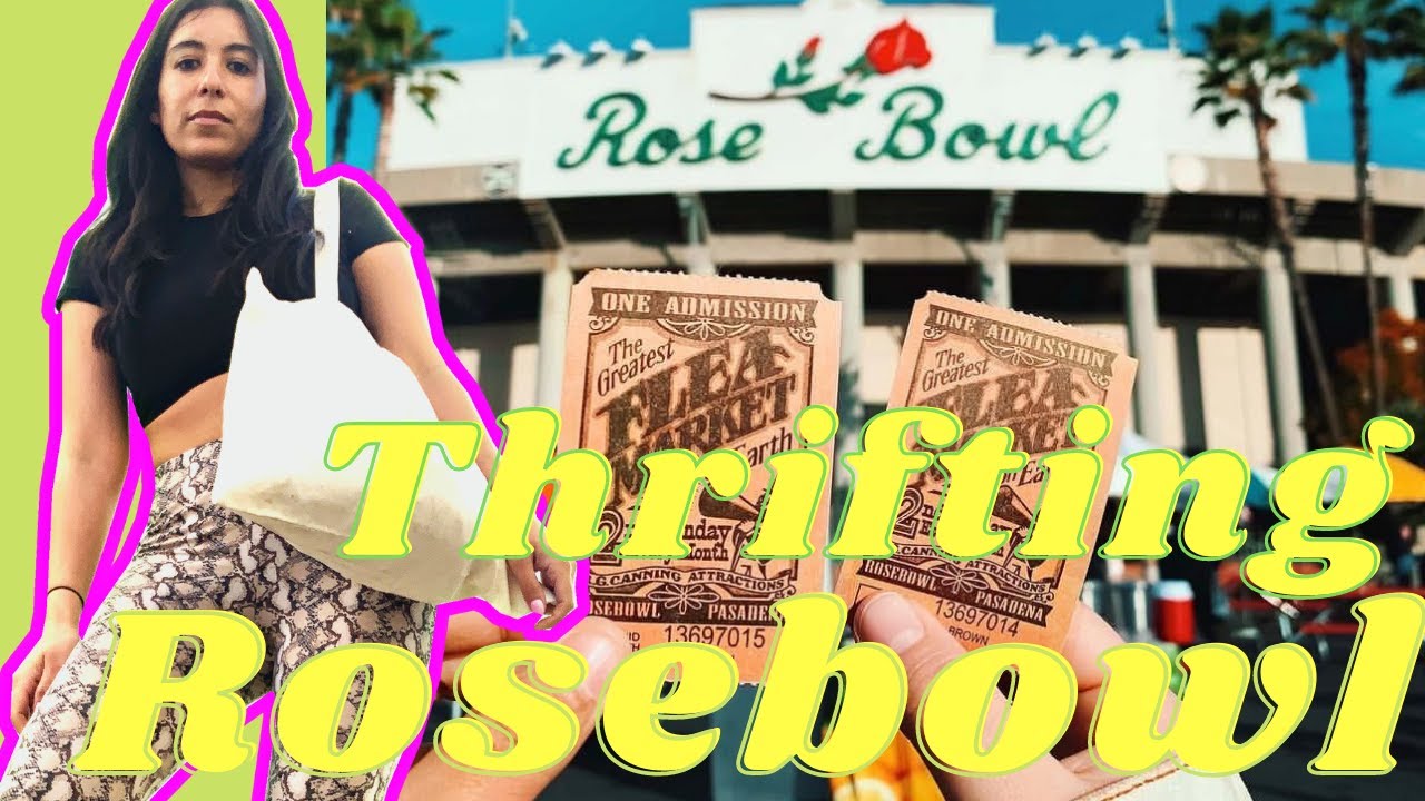 Shopping At Rosebowl | L.A. Flea Market | Vintage Reseller  | Reworked Clothing | Streetwear