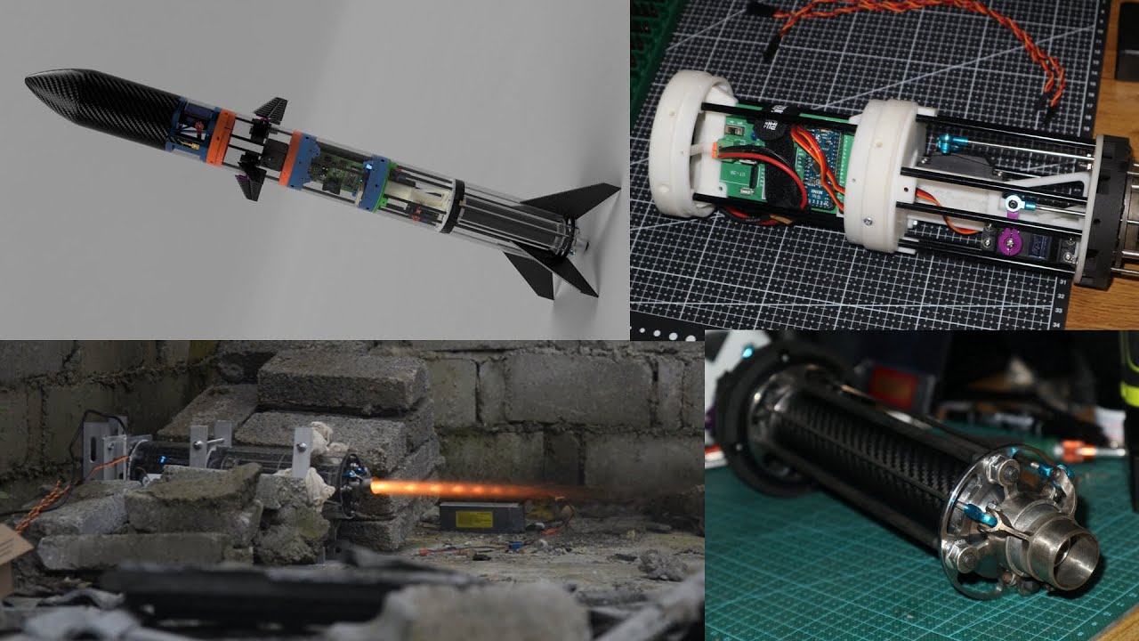 Successful test of thrust vector control solid rocket motor