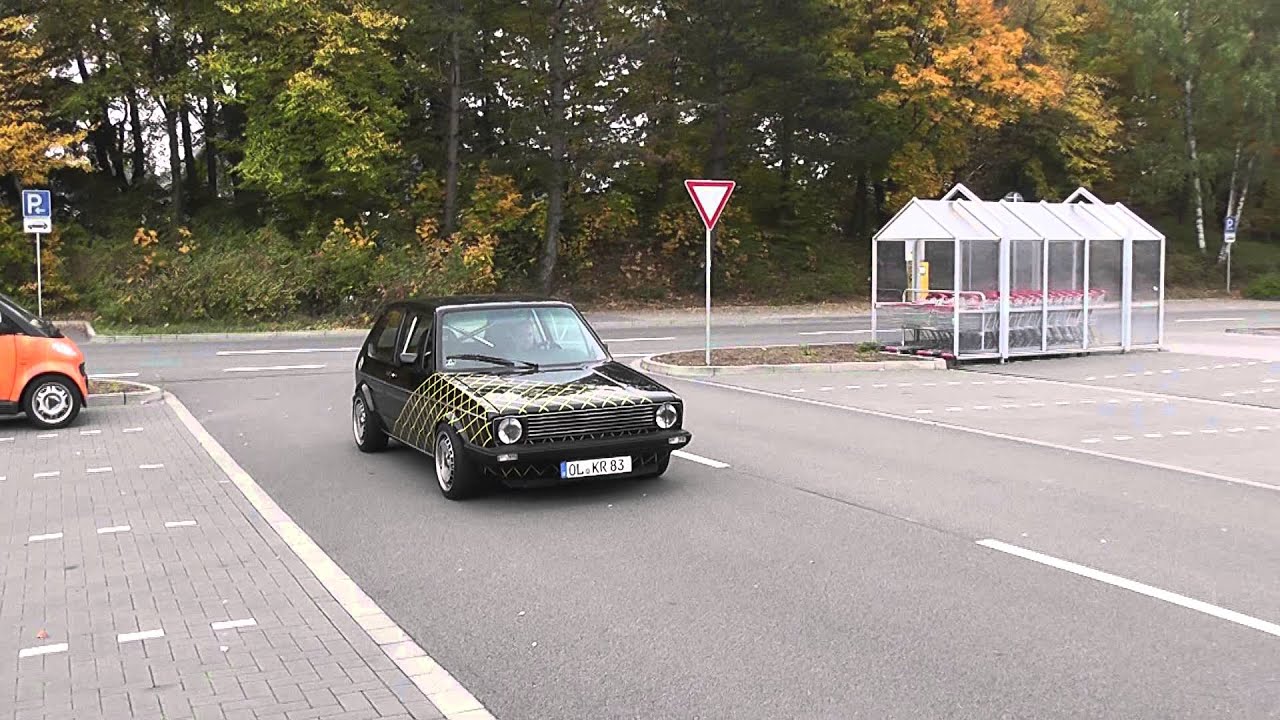 Golf 1 GTI Pirelli 16V Weber - Test Launch Control
