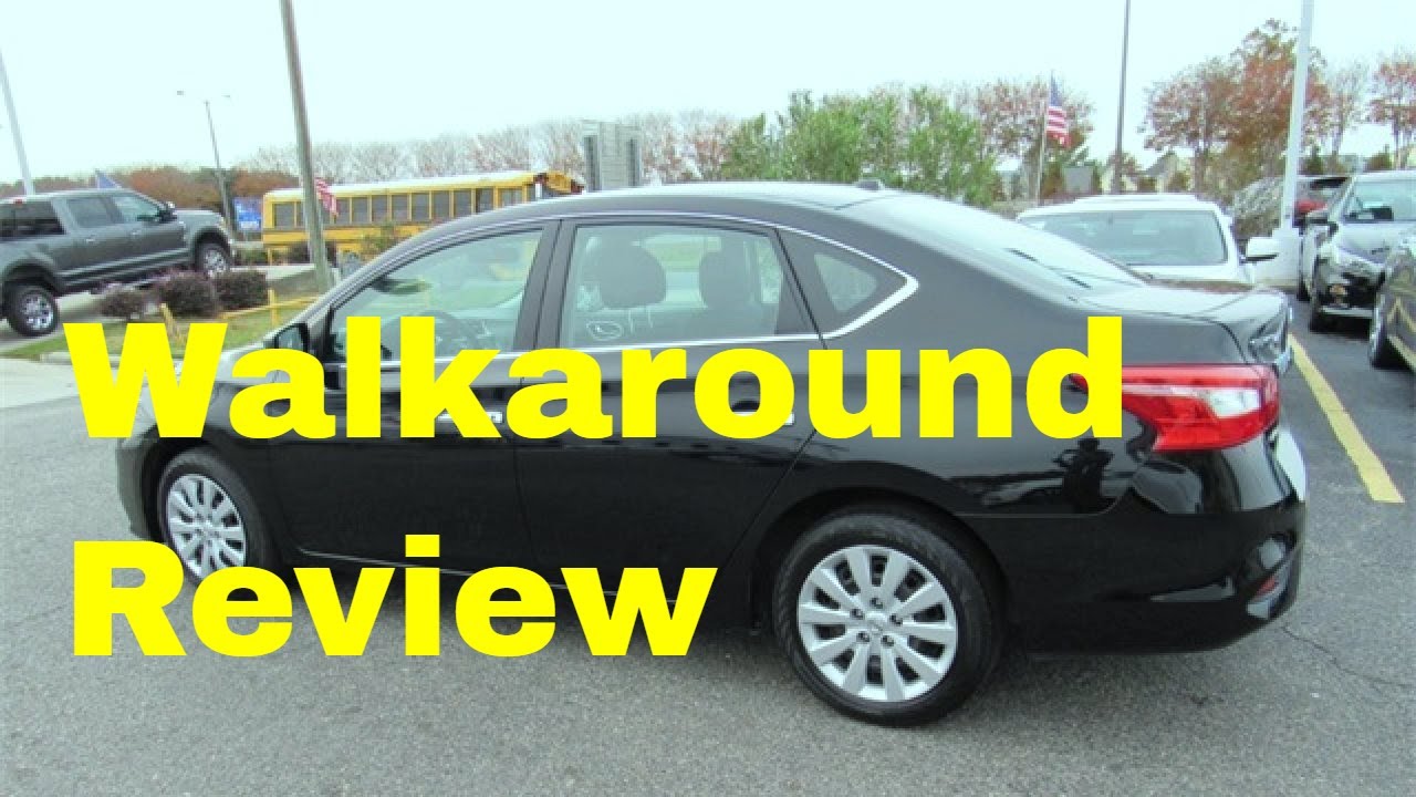 2017 Nissan Sentra SV Sedan - Walkaround Video Review: Standard Features, Pros and Cons, FAQ