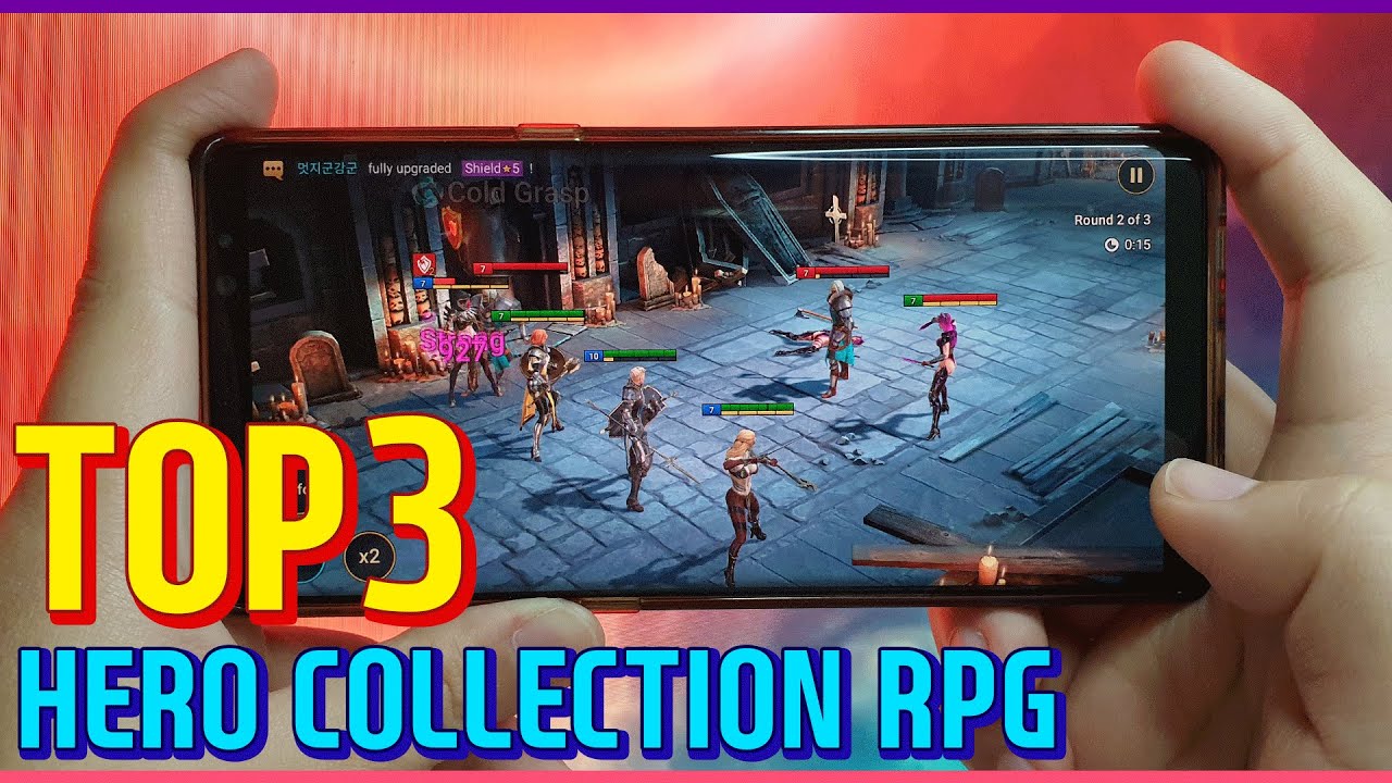 TOP3 Gacha / Hero Collection RPG Mobile Games