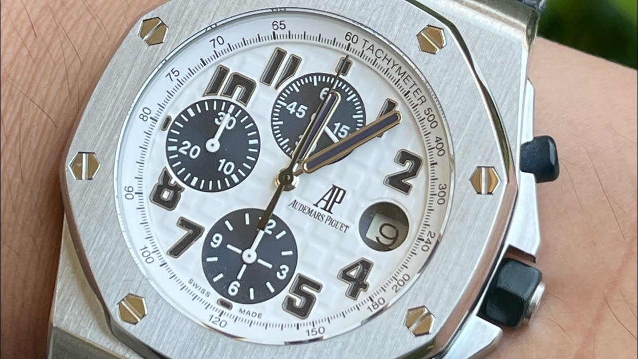 又中毒，我自己覺得得舊款顏色更勝一籌 最抵玩A P當之無愧 AUDEMARS PIGUET ROYAL OAK OFFSHORE CHRONO 26020 NAVY