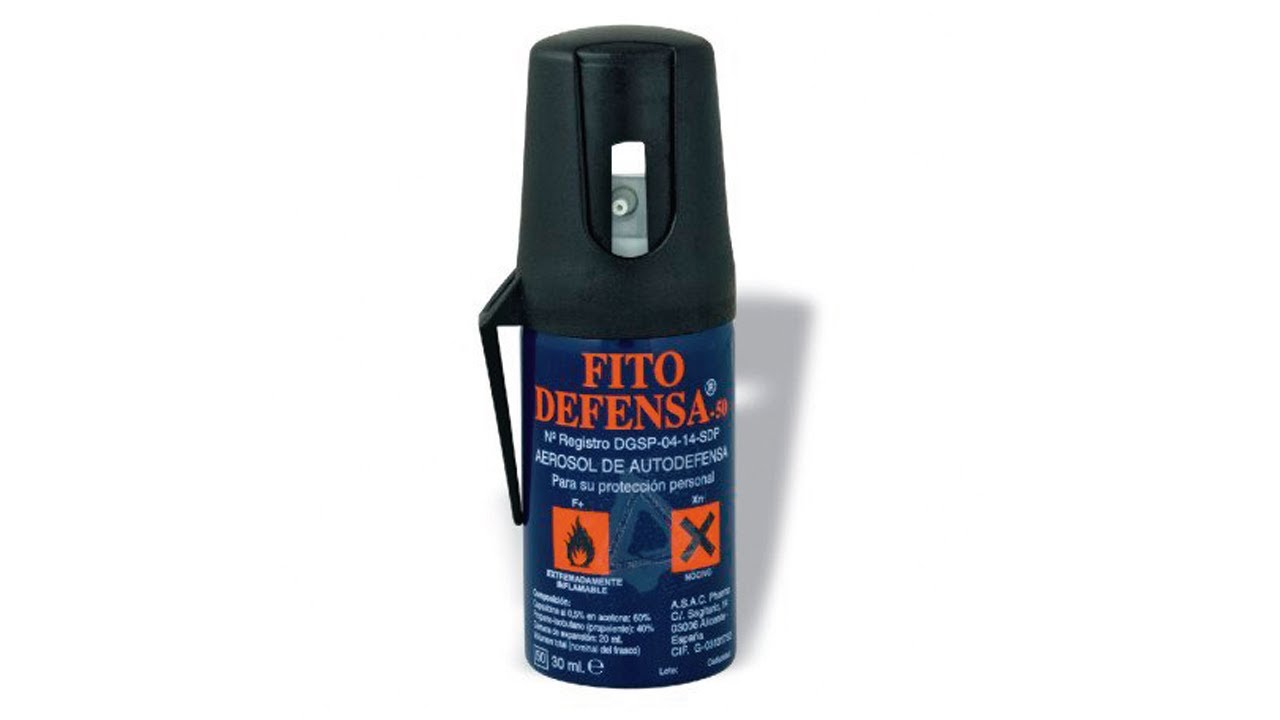 SPRAY DE DEFENSA PERSONAL LEGAL Y HOMOLOGADO: Legalidad, forma de uso, ventajas, efectos y caducidad