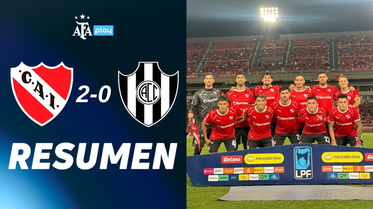 Independiente 2-0 Central Córdoba | #TorneoApertura2026 | RESUMEN | Fecha 8