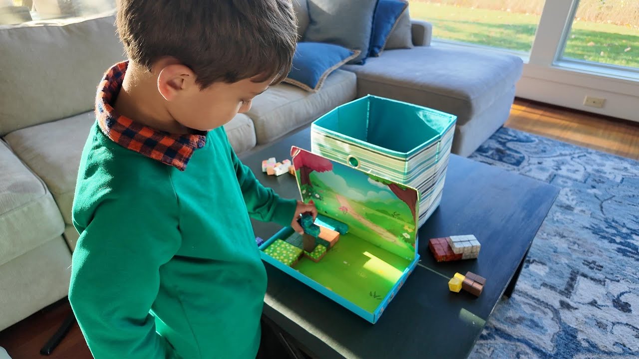 Pixel Forest Magnetic Blocks | Creative STEM Toy for Kids