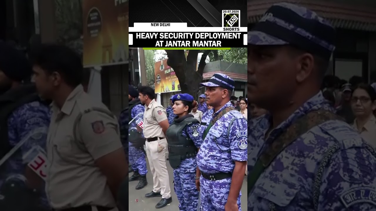 Heavy Security deployment at Jantar Mantar ahead of reports of proposed CJP march to Parliament