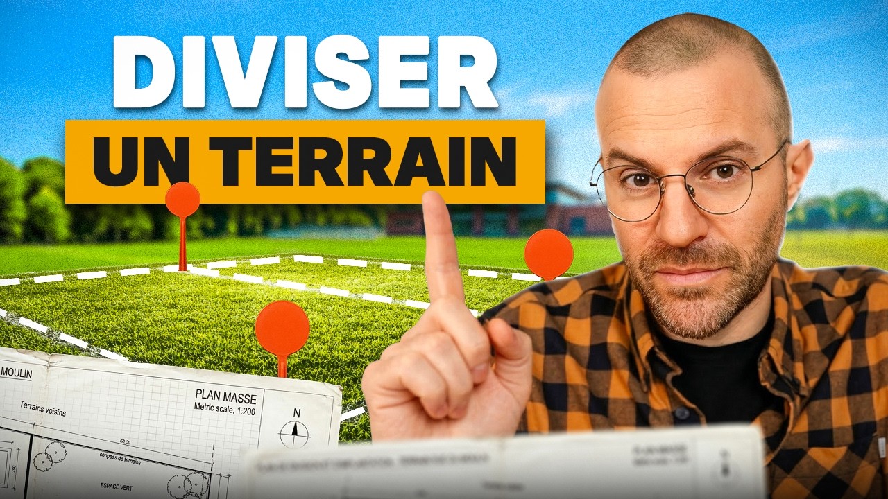 Marchand de biens : comment diviser un terrain ?