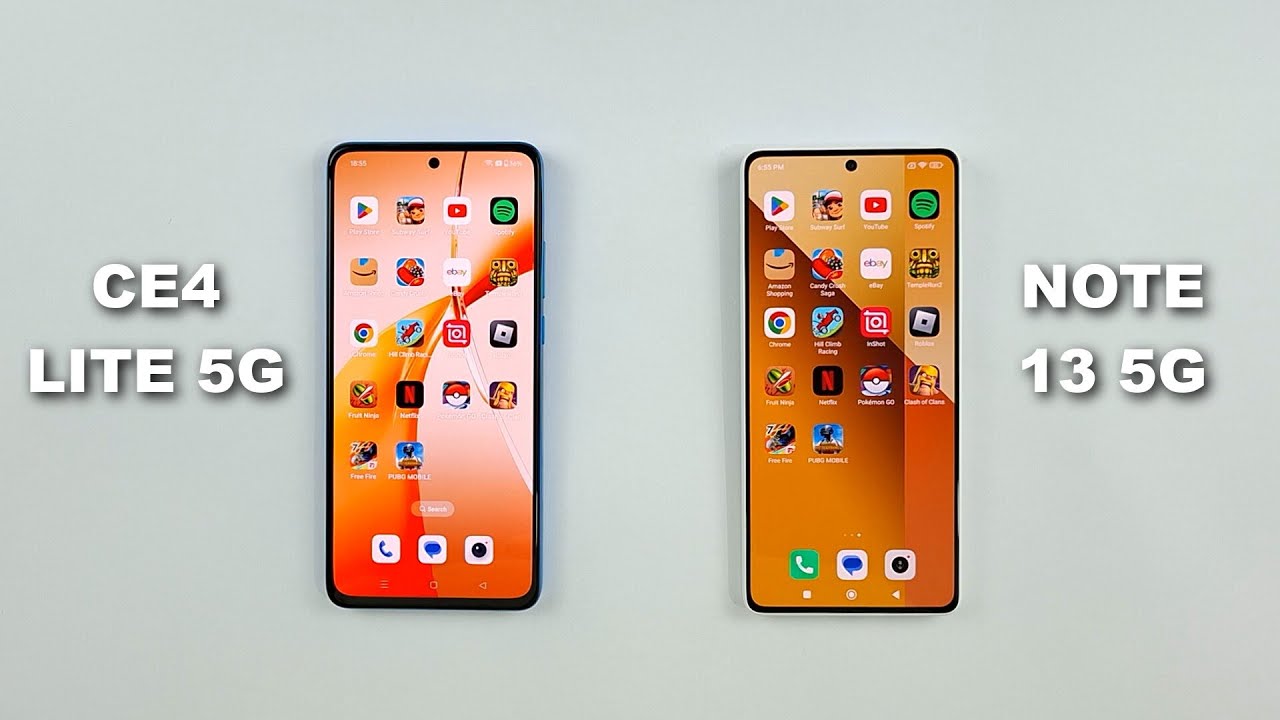 Oneplus Nord CE4 Lite 5g Vs Redmi Note 13 5g Speed Test