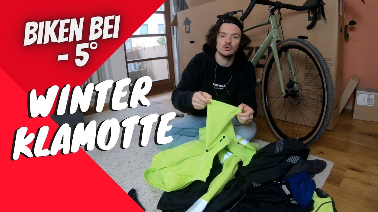 Fahrrad Winterbekleidung von Decathlon im Test | Wie du auf dem Bike warm bleibst