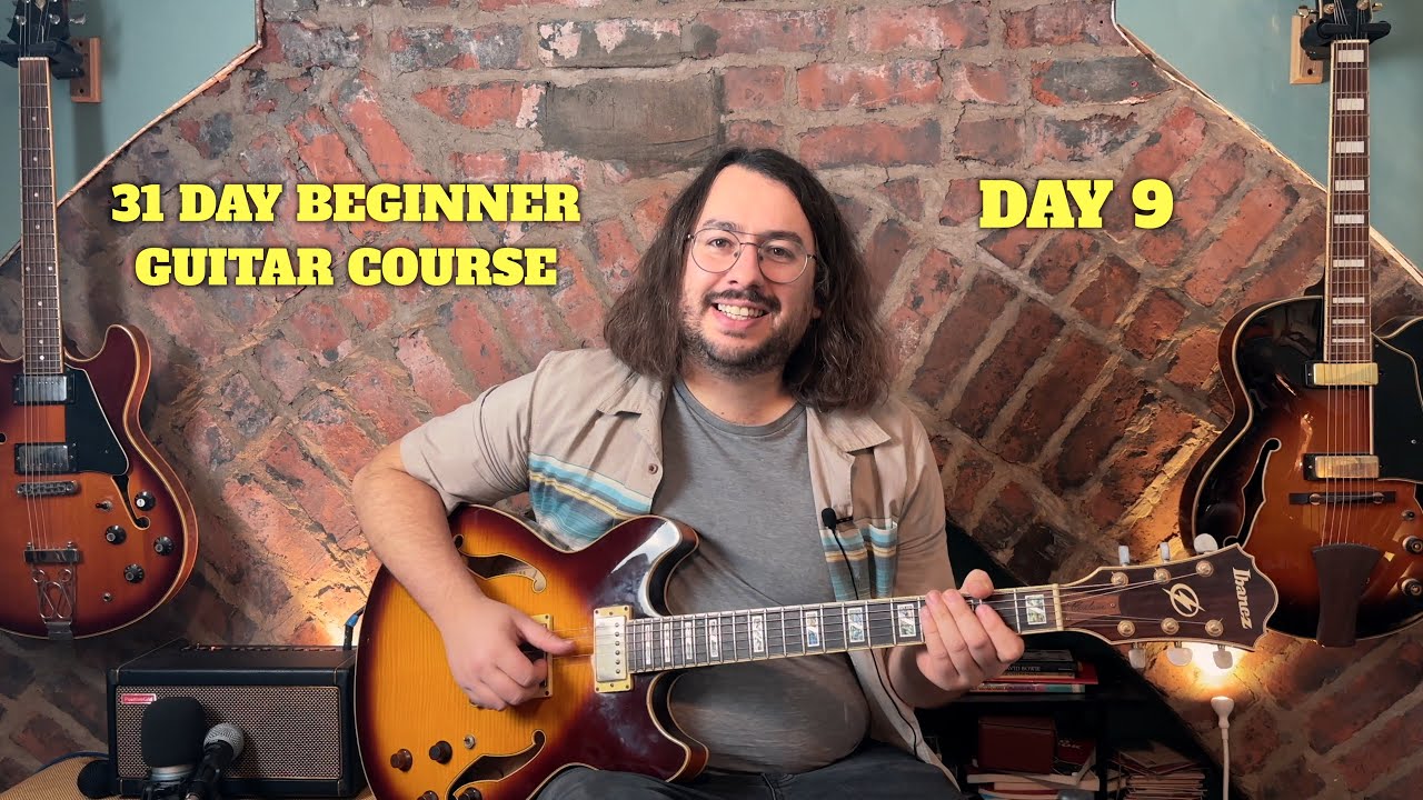 31 Day Beginner Guitar Course – Day 9 | Power Chords & Iron Man Riff (Black Sabbath)