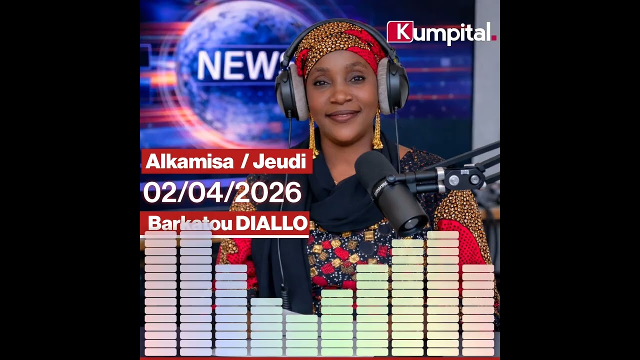 🎙🎧 L'actualit&eacute; 🇬🇳 du Jeudi 2 avril 2026 avec Barkatou  𝗗𝗜𝗔𝗟𝗟𝗢