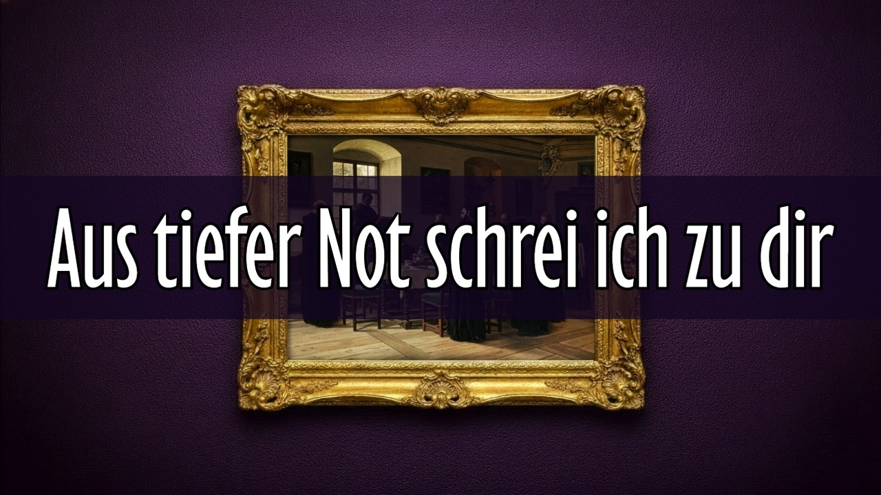 GL 277 - Aus tiefer Not schrei ich zu dir | Gregorianischer Gesang