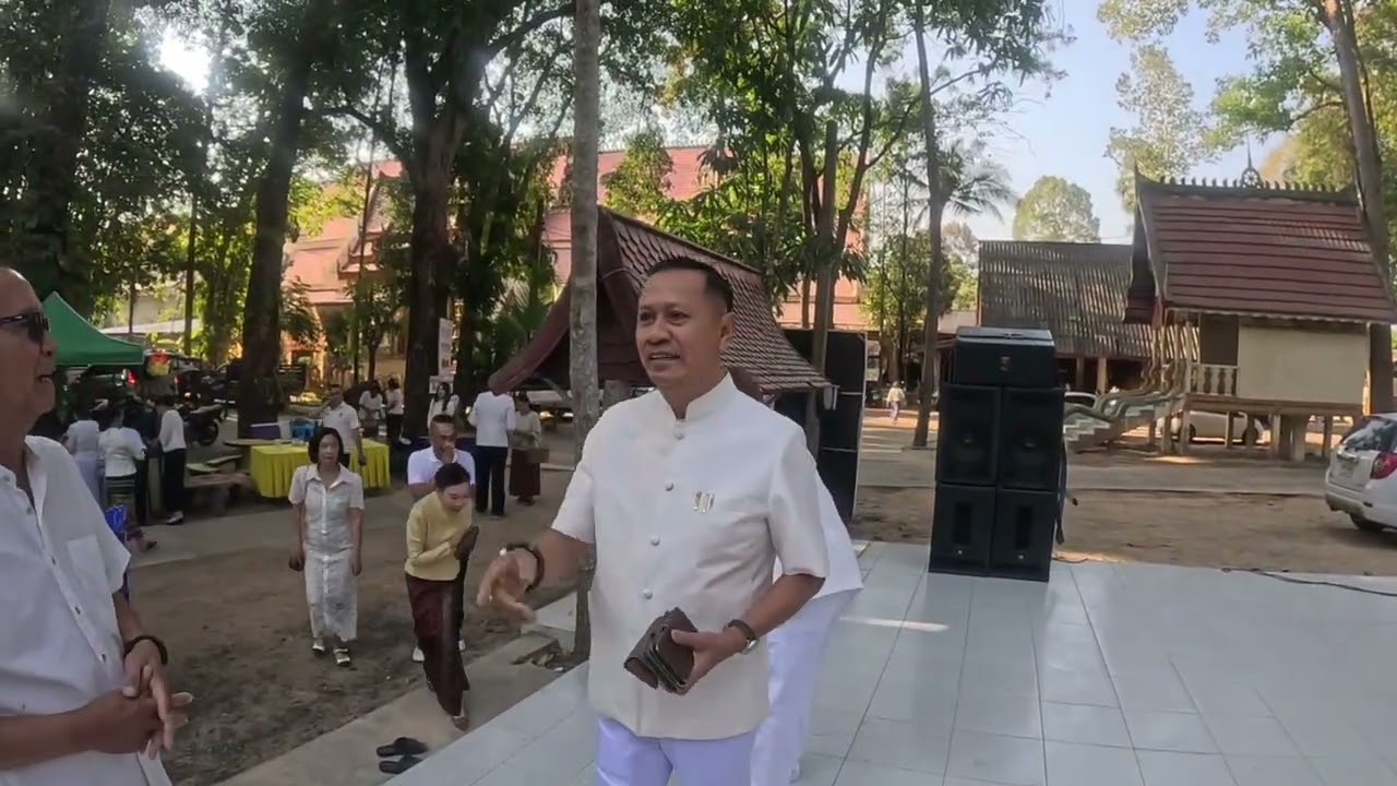 พิธียกฉัตร๙ชั้น วัดตำแต อำเถอเมือง อุบลราชธานี 21/02/69