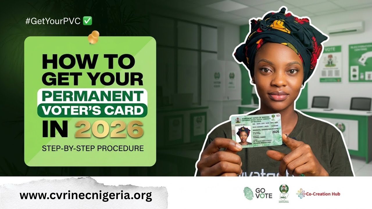 How To Get Your Permanent Voter&rsquo;s Card (PVC) In 2026 | Step-by-Step Guide for Nigerians 🇳🇬