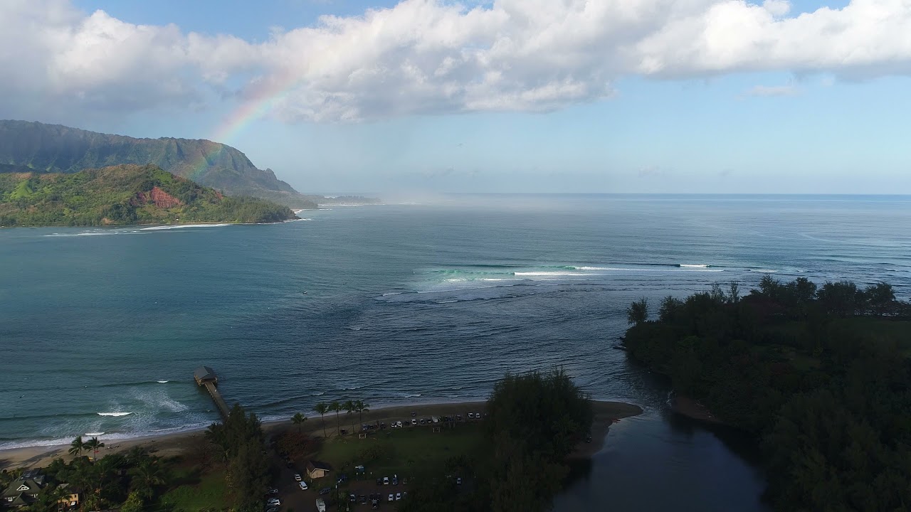 Kauai Hanalei Rainbow - 4K